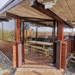 МЯГКИЕ ОКНА ПВХ НА ЛЕТНЮЮ КУХНЮ